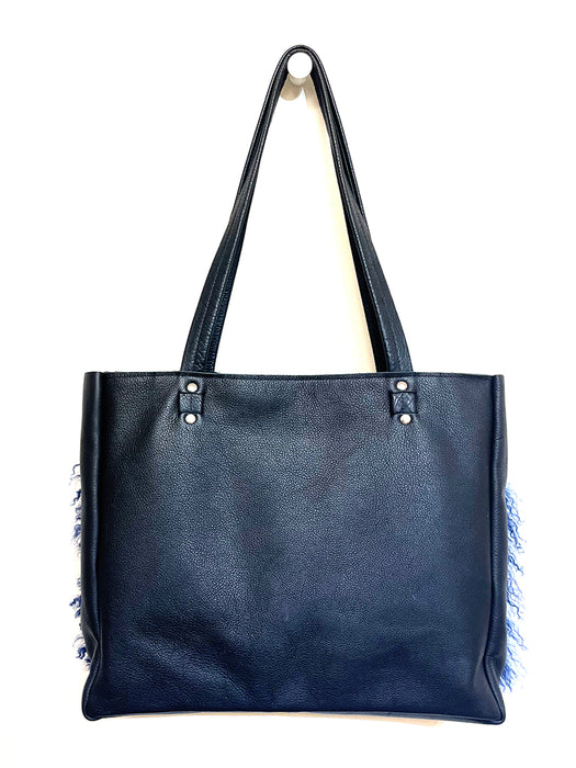 *NEW* Bella Nouveau Matte Black w Navy Fur