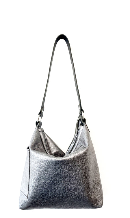 Foxy Hobo Pewter Pearl - Lara B. Designs, Inc.