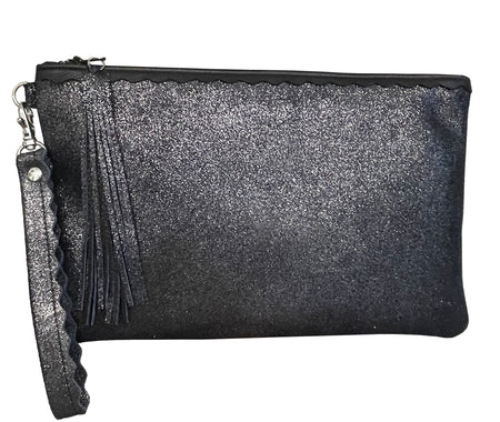 Haley Wristlet Midnight Navy Sparkle - Lara B. Designs, Inc.