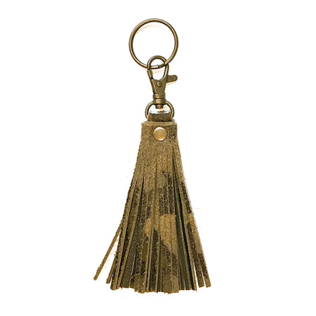 Fringe Tassel Key Chain Camo - Lara B. Designs, Inc.