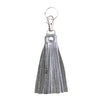 Fringe Tassel Key Chain Silver Platinum - Lara B. Designs, Inc.