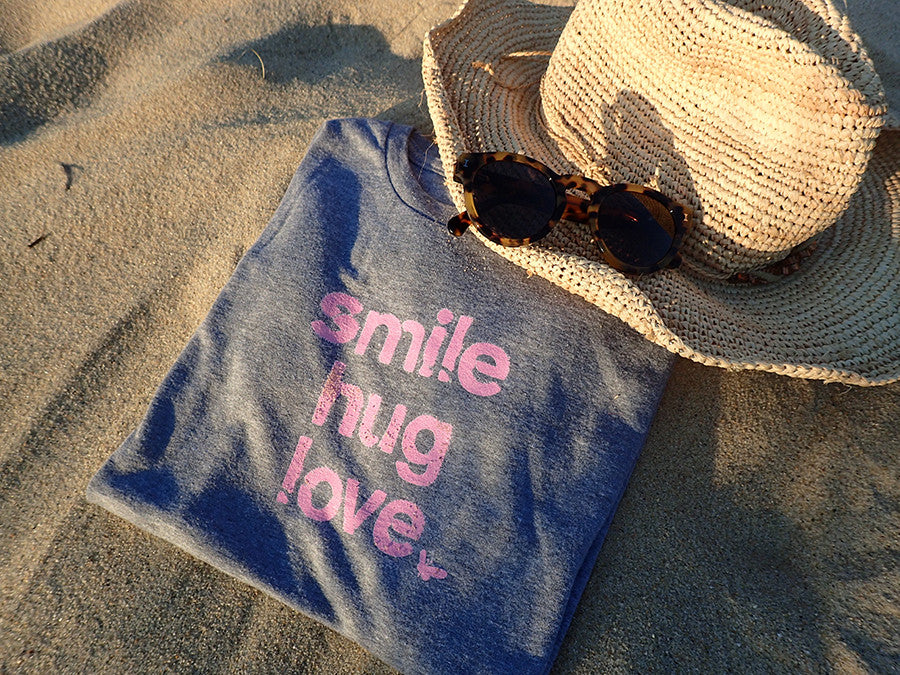 Smile, Hug, Love Tee - Lara B. Designs, Inc.